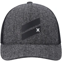 Men's Hurley Black Icon Slash - Trucker Snapback Hat