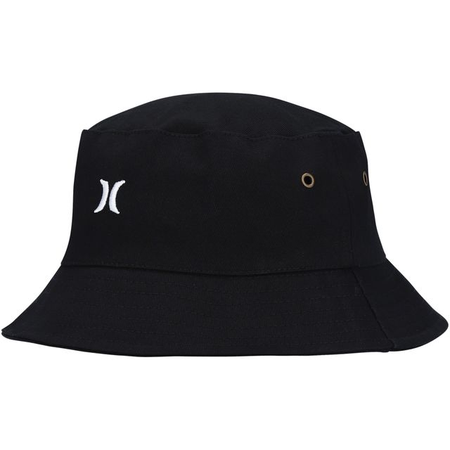 Casquette Hurley Black Logo Bucket pour homme - Chapeau