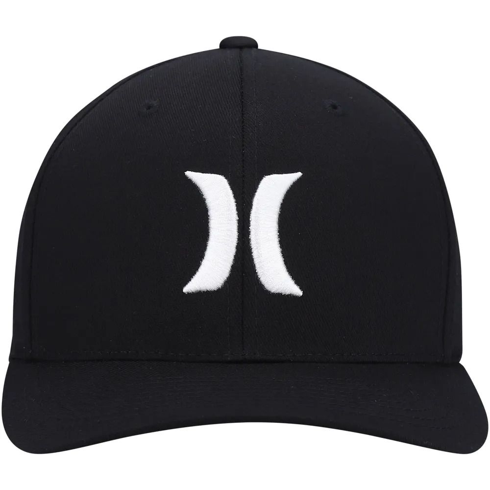 Casquette Hurley Black Logo One & Only Tri-Blend Flex Fit pour homme