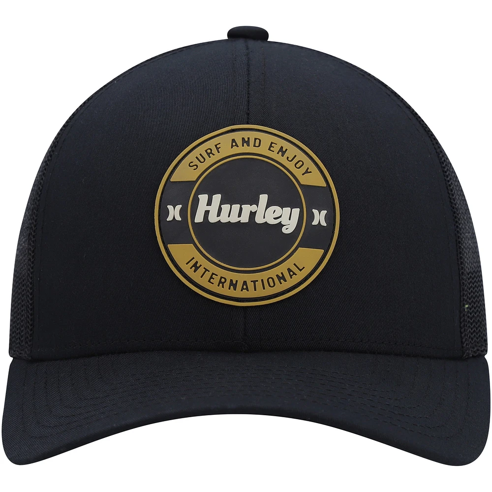 Casquette Snapback Hurley Offshore Trucker noire pour hommes