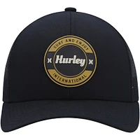 Men's Hurley Black Offshore Trucker Snapback Hat