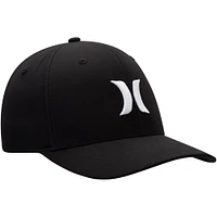 Homme Hurley Black One and Only Logo Performance Flex - Casquette