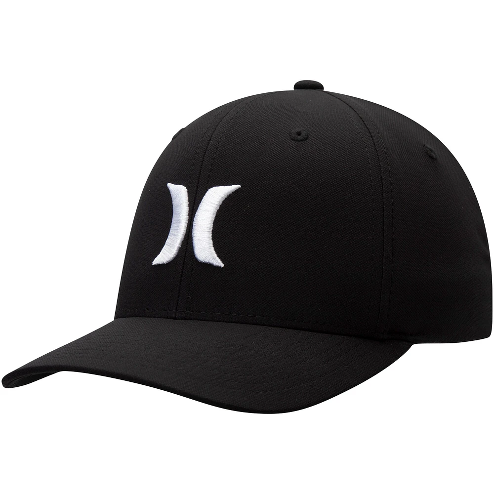 Homme Hurley Black One and Only Logo Performance Flex - Casquette