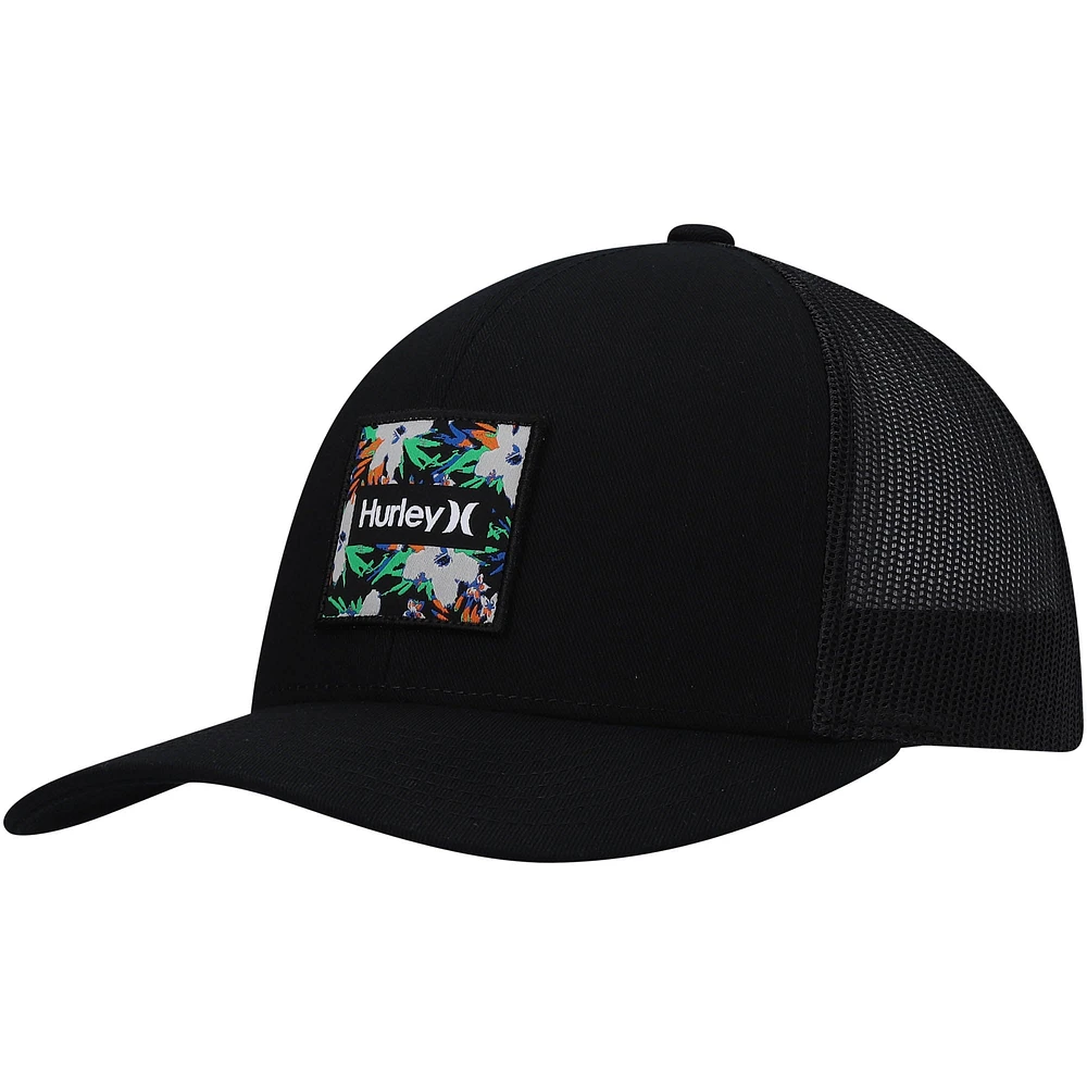 Casquette Snapback Hurley Seacliff noire pour homme