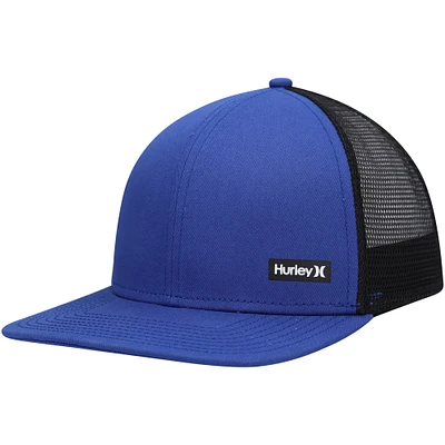 Casquette Snapback Hurley Bleu/Noir Supply Trucker pour hommes