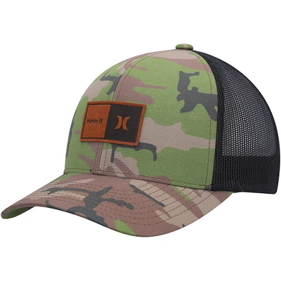 Men's Hurley Camo Fairway Trucker Snapback Hat