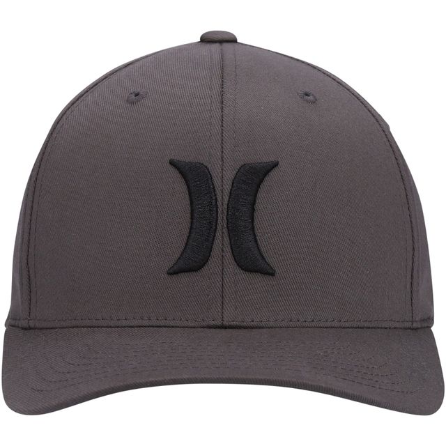 Hurley Charcoal One & Only Tri-Blend pour homme - Casquette flex