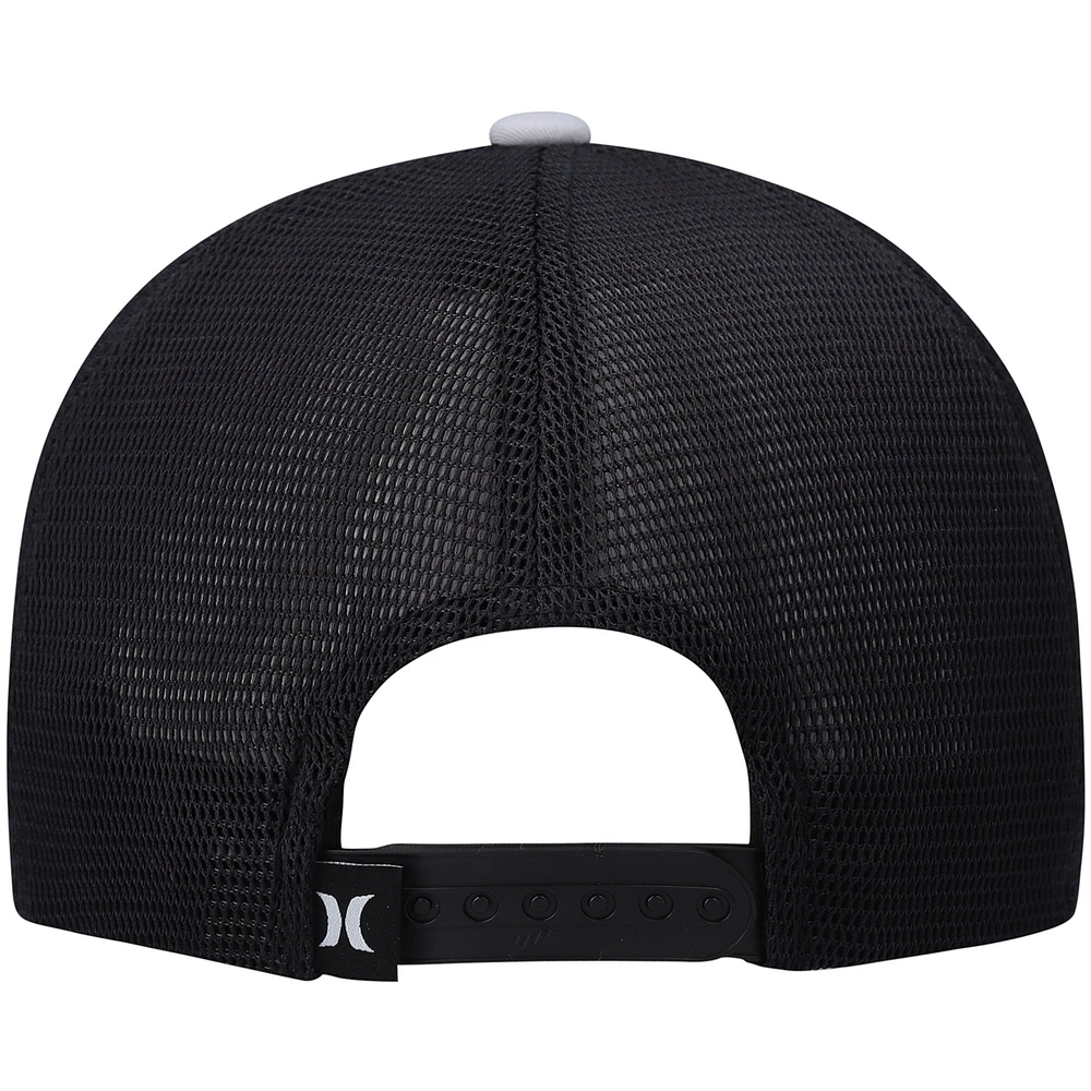 Men's Hurley Gray/Black 2.0 Trucker Snapback - Hat