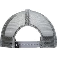 Men's Hurley Gray Circle Trucker - Snapback Hat