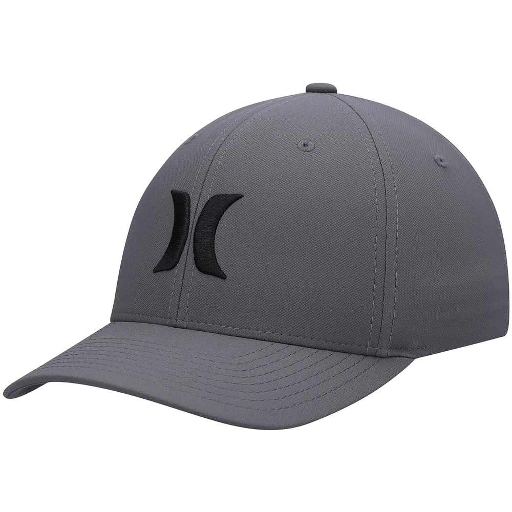 Men's Hurley Gray H2O-Dri One & Only - Flex Hat