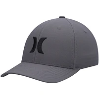 Men's Hurley Gray H2O-Dri One & Only - Flex Hat