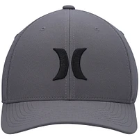 Men's Hurley Gray H2O-Dri One & Only - Flex Hat