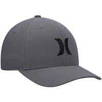 Men's Hurley Gray H2O-Dri One & Only - Flex Hat