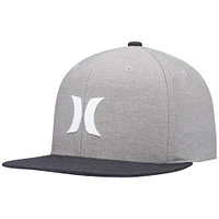 Hurley Grey Phantom Core pour homme - Casquette Snapback