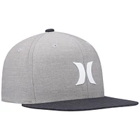 Hurley Grey Phantom Core pour homme - Casquette Snapback
