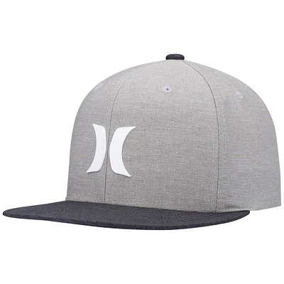 Hurley Grey Phantom Core pour homme - Casquette Snapback