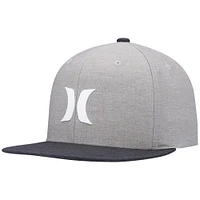 Hurley Grey Phantom Core pour homme - Casquette Snapback