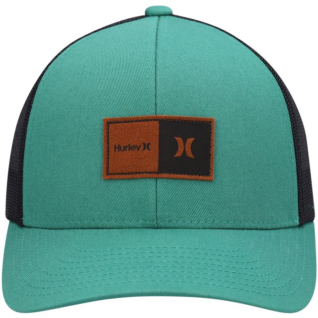 Casquette Hurley Green/Black Fairway Trucker Snapback pour homme - Casquette
