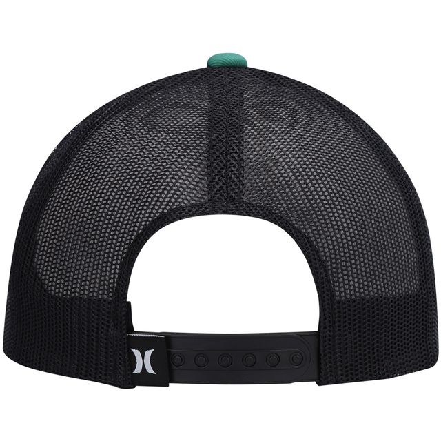 Casquette Hurley Green/Black Fairway Trucker Snapback pour homme - Casquette