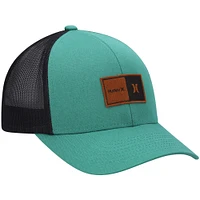 Men's Hurley Green Fairway Trucker Snapback Hat