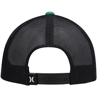 Men's Hurley Green Fairway Trucker Snapback Hat