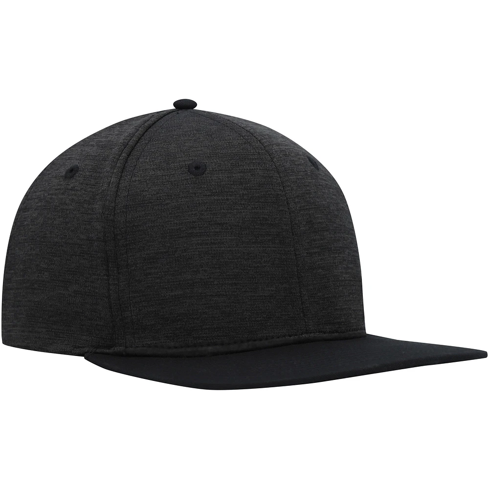 Casquette Hurley Heather Black Mini Icon Snapback pour hommes