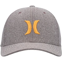 Casquette Hurley Heather Grey H2O-Dri Pismo Flex Fit pour hommes