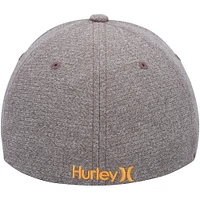 Men's Hurley Heather Gray H2O-Dri Pismo Flex Fit Hat