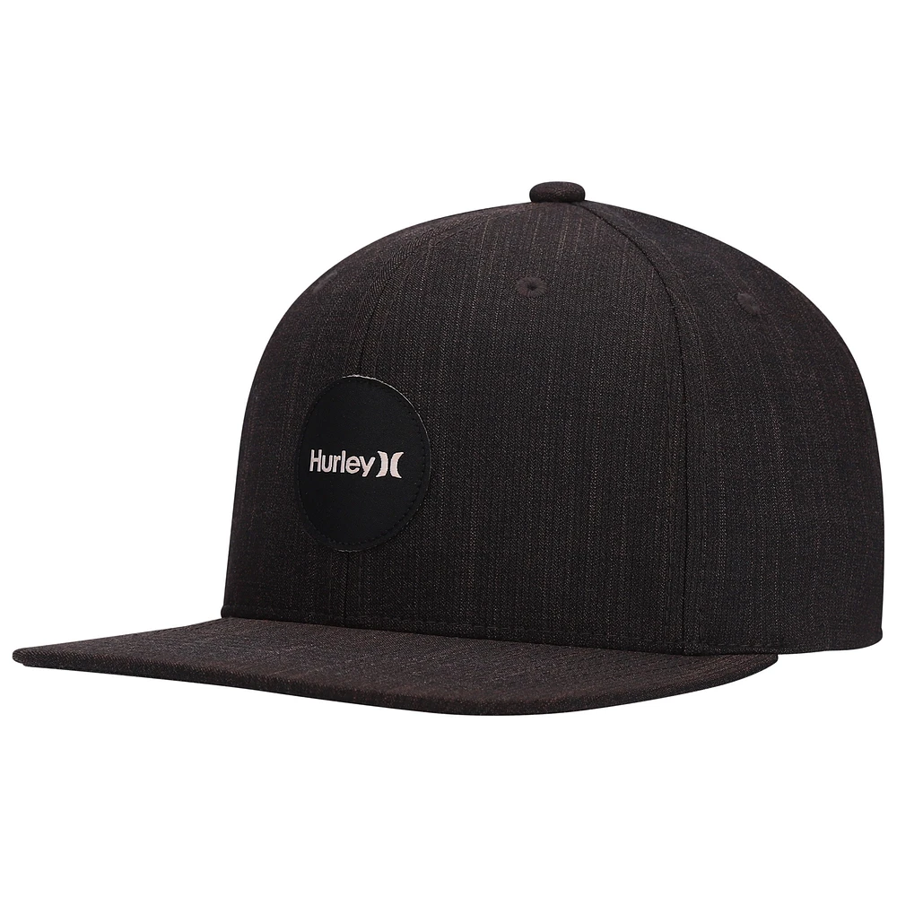 Casquette Hurley Heathered H20-Dri Point Break Snapback pour homme