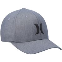 Men's Hurley Heathered Charcoal Icon Weld - Flex Hat