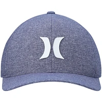 Casquette Hurley Heathered Powder Blue Weld Phantom Flex pour homme