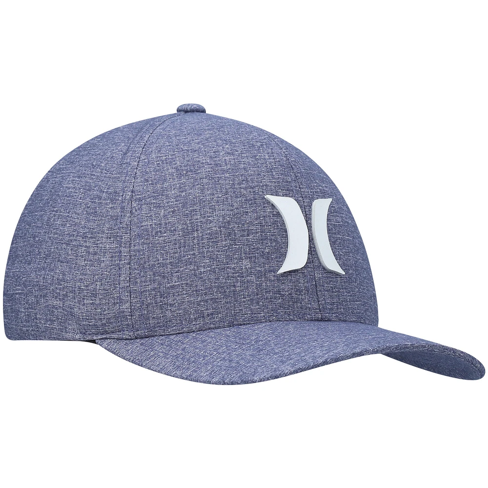 Casquette Hurley Heathered Powder Blue Weld Phantom Flex pour homme