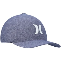 Casquette Hurley Heathered Powder Blue Weld Phantom Flex pour homme