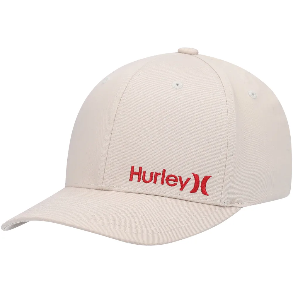 Lids Hurley Logo Corp Flex Hat - Khaki | The Shops at Willow