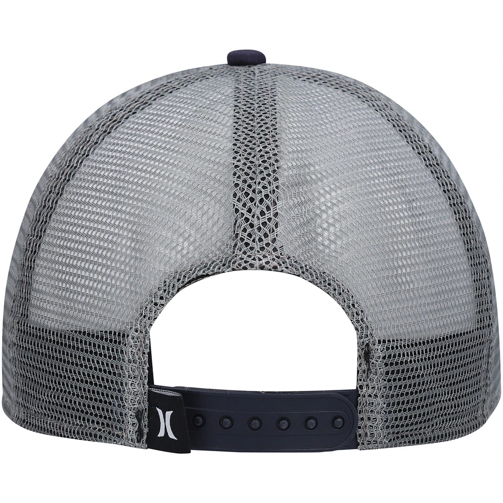 Casquette Snapback Hurley Marine/Gris Balboa Trucker pour hommes