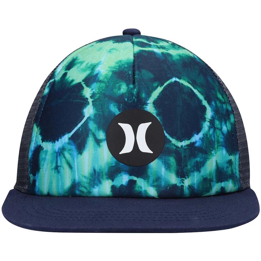 Casquette Snapback Hurley Navy Balboa Trucker pour hommes