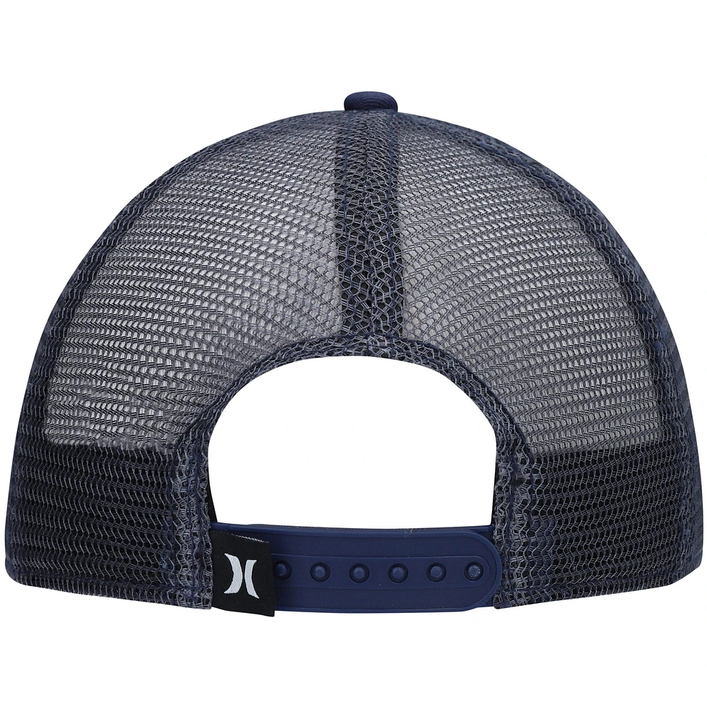 Casquette Snapback Hurley Navy Balboa Trucker pour hommes