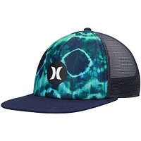 Casquette Snapback Hurley Navy Balboa Trucker pour hommes