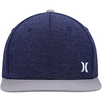 Casquette Hurley Navy Mini Icon Snapback pour hommes