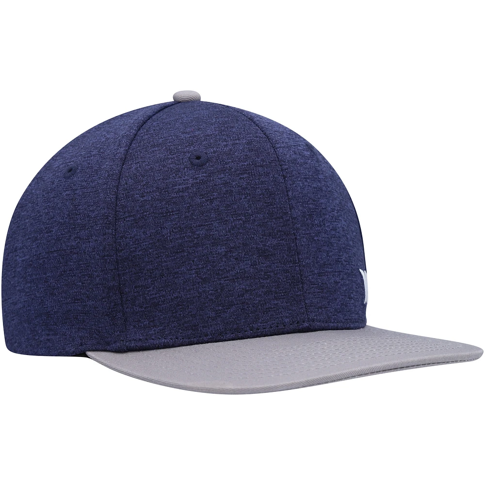 Casquette Hurley Navy Mini Icon Snapback pour hommes