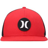 Men's Hurley Red/Black Circle Trucker - Snapback Hat