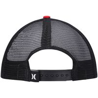 Men's Hurley Red/Black Circle Trucker - Snapback Hat