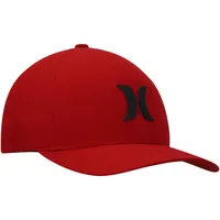 Men's Hurley Red Sonic H2O-Dri Phantom Flex Hat