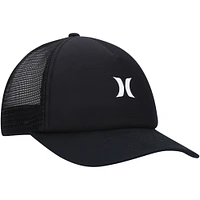 Hurley Black Icon Trucker pour femmes - Casquette Snapback