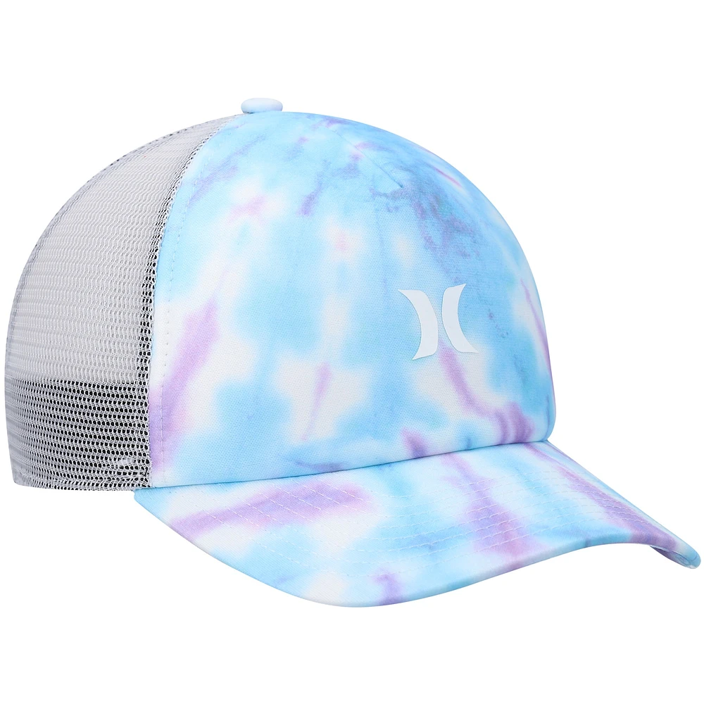 Women's Hurley Blue Icon Trucker Snapback Hat