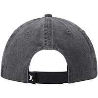 Women's Hurley Charcoal Iconic Snapback Hat