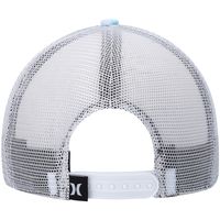 Women's Hurley Light Blue/White Icon Trucker Snapback - Hat