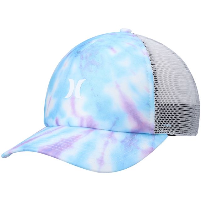 Casquette Hurley Light Blue/White Icon Trucker Snapback pour femme - Casquette