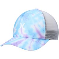 Women's Hurley Light Blue/White Icon Trucker Snapback - Hat