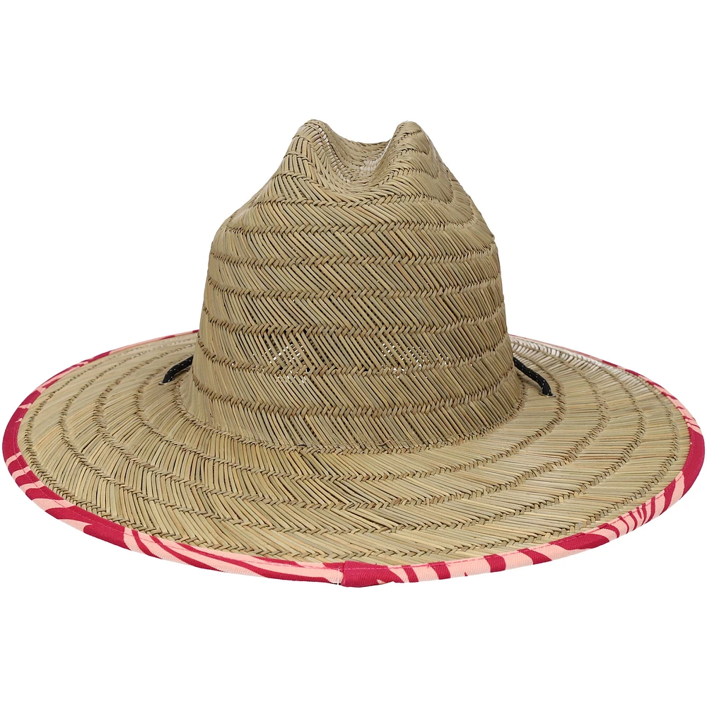 Women's Hurley Natural Capri Straw Lifeguard Primary Logo Hat